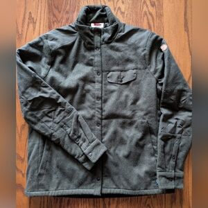 NWOT Fjallraven Jacket Canada Wool Padded Coat Olive Women's Large